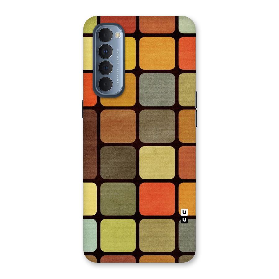 Vintage Boxes Back Case for Reno4 Pro
