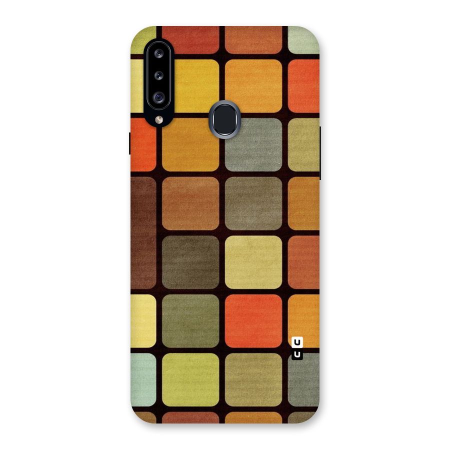 Vintage Boxes Back Case for Samsung Galaxy A20s