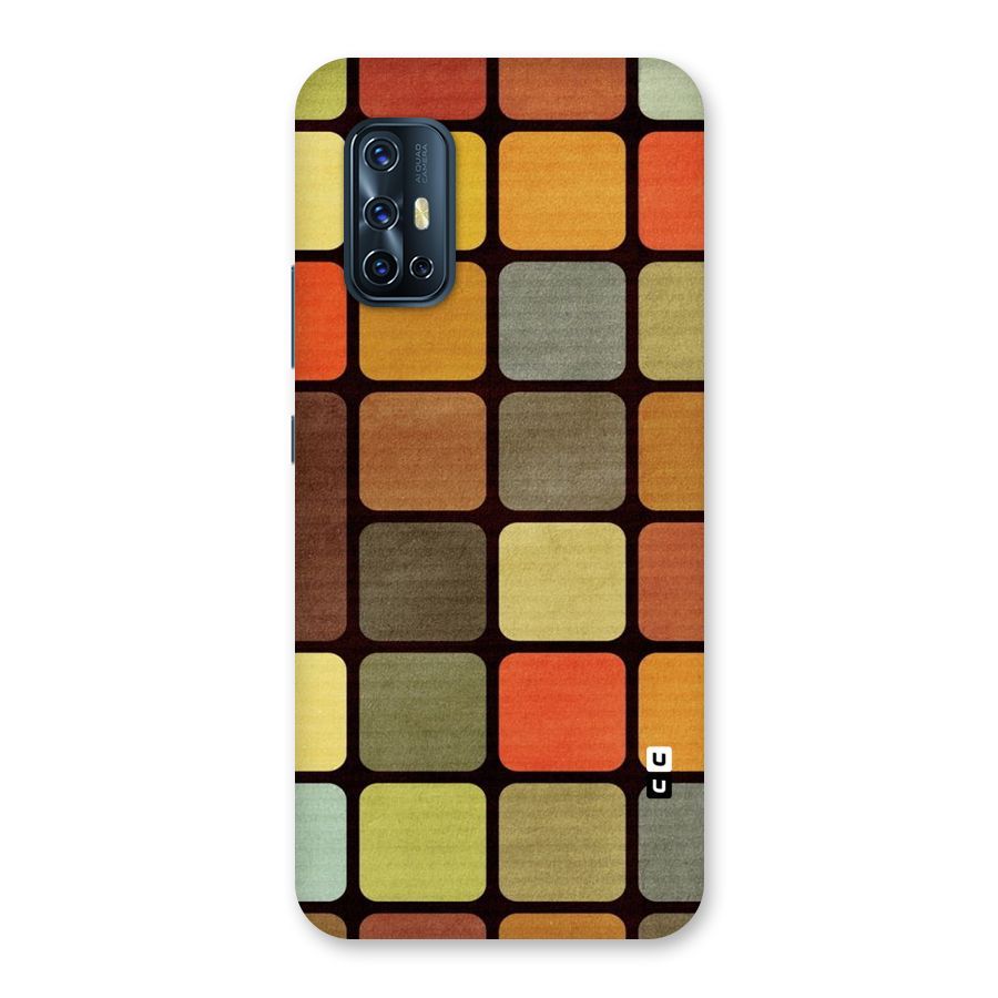 Vintage Boxes Back Case for Vivo V17