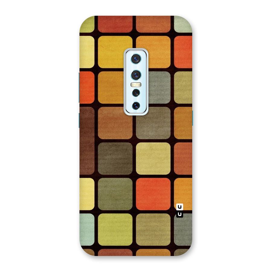 Vintage Boxes Back Case for Vivo V17 Pro