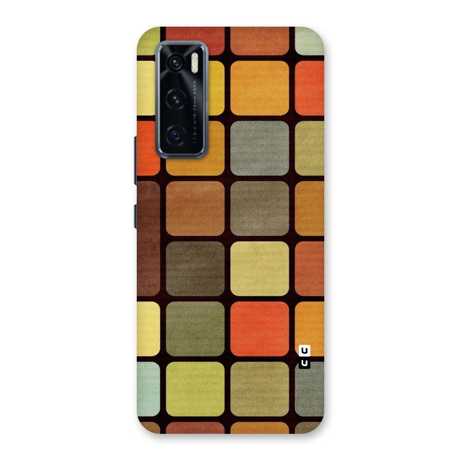 Vintage Boxes Back Case for Vivo V20 SE