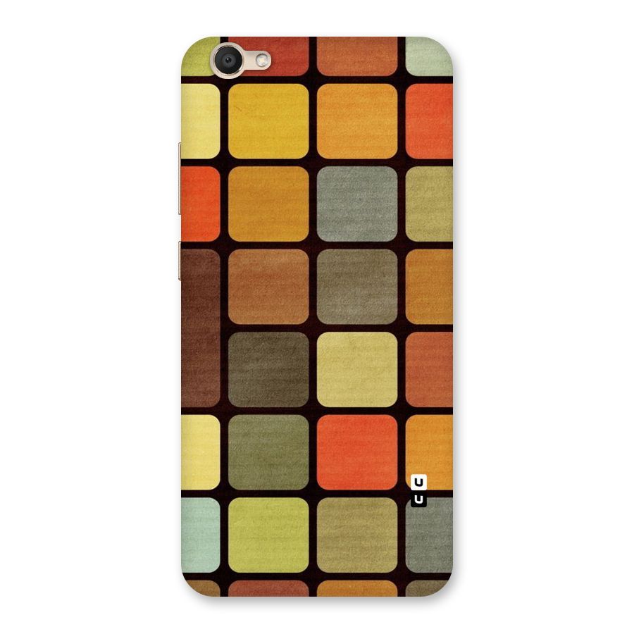 Vintage Boxes Back Case for Vivo V5
