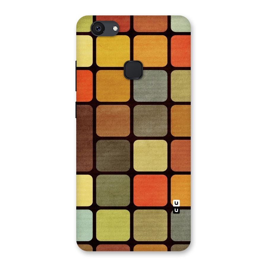 Vintage Boxes Back Case for Vivo V7 Plus