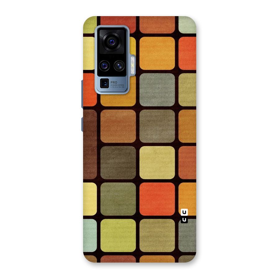 Vintage Boxes Back Case for Vivo X50 Pro