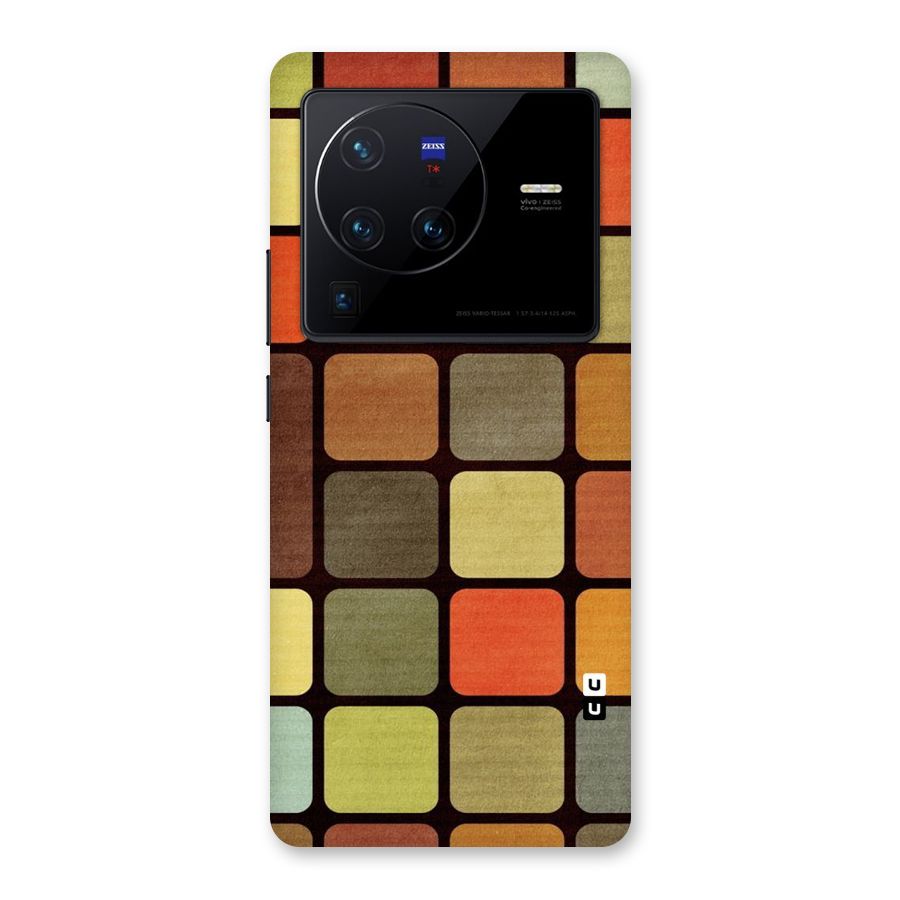 Vintage Boxes Back Case for Vivo X80 Pro
