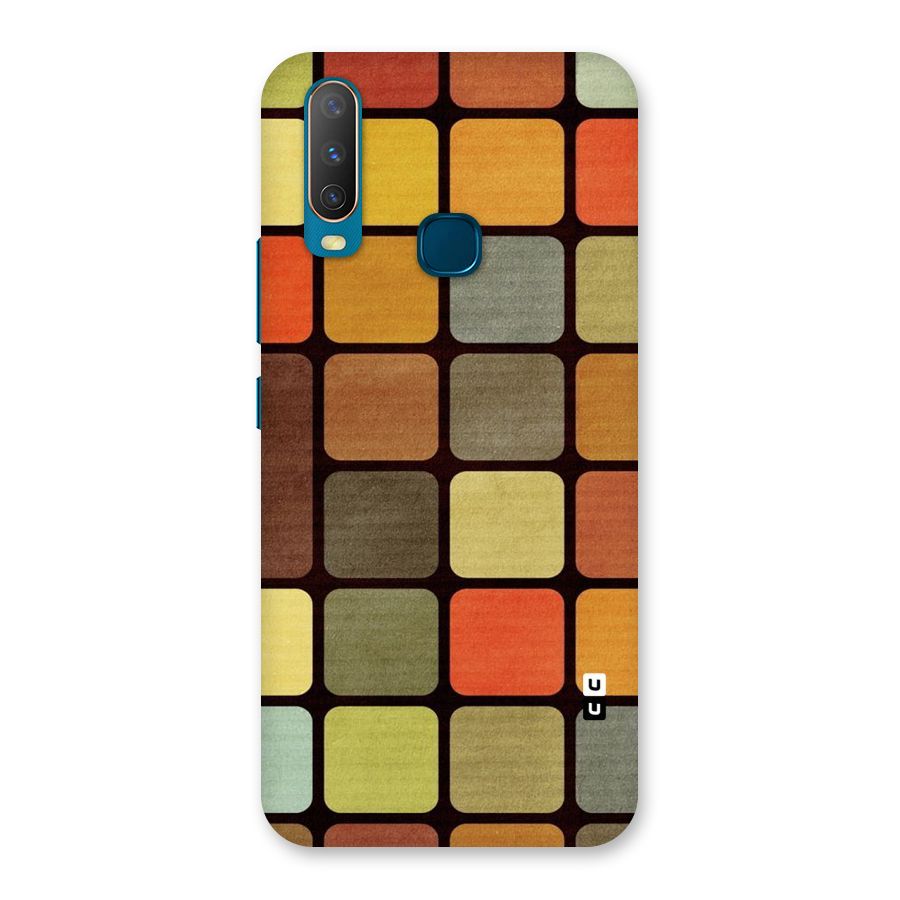 Vintage Boxes Back Case for Vivo Y17