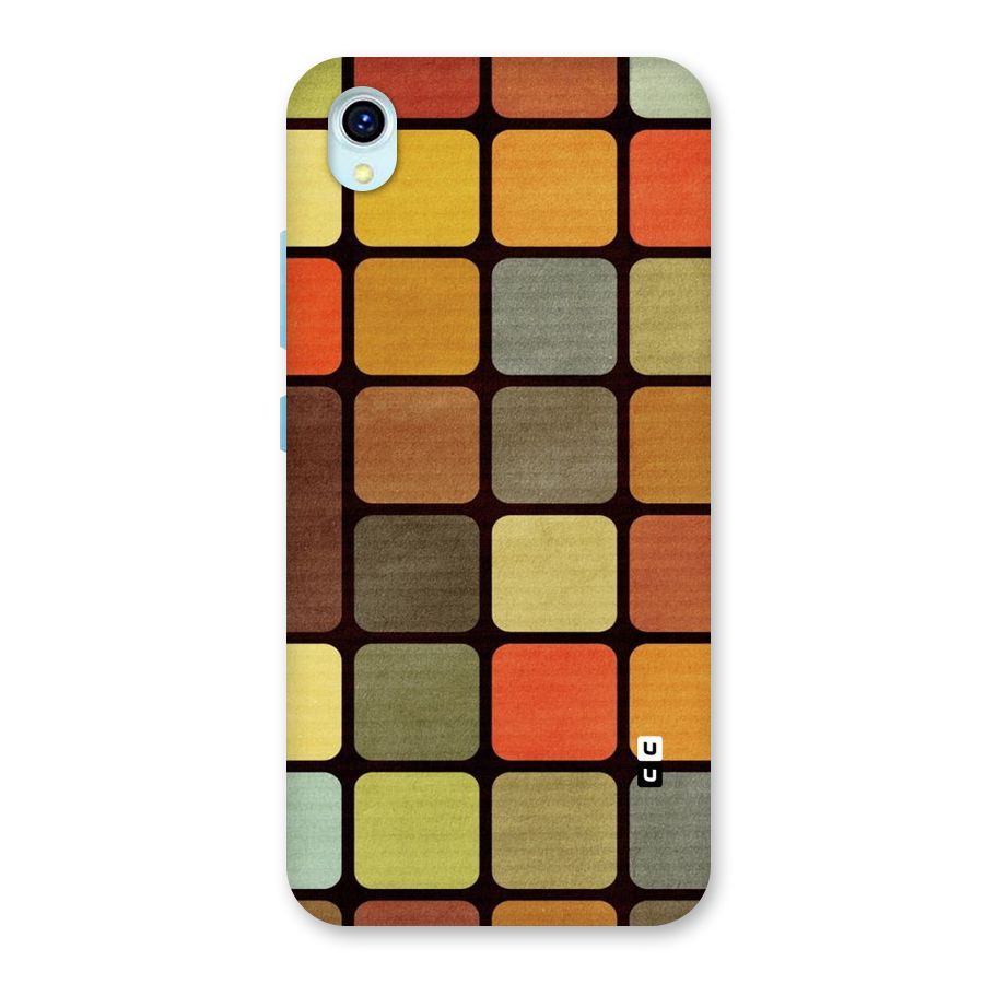 Vintage Boxes Back Case for Vivo Y1s