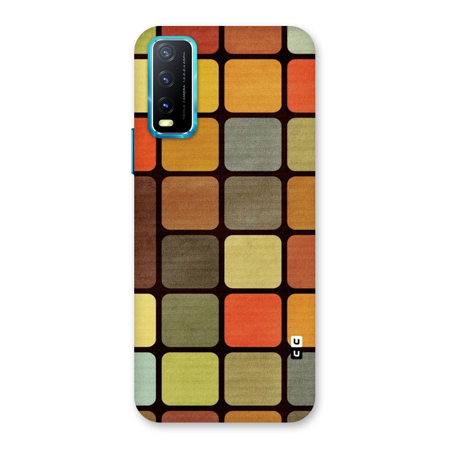 Vintage Boxes Back Case for Vivo Y20G