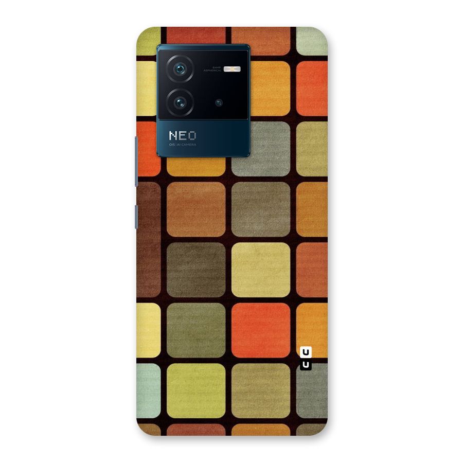 Vintage Boxes Back Case for Vivo iQOO Neo 6 5G