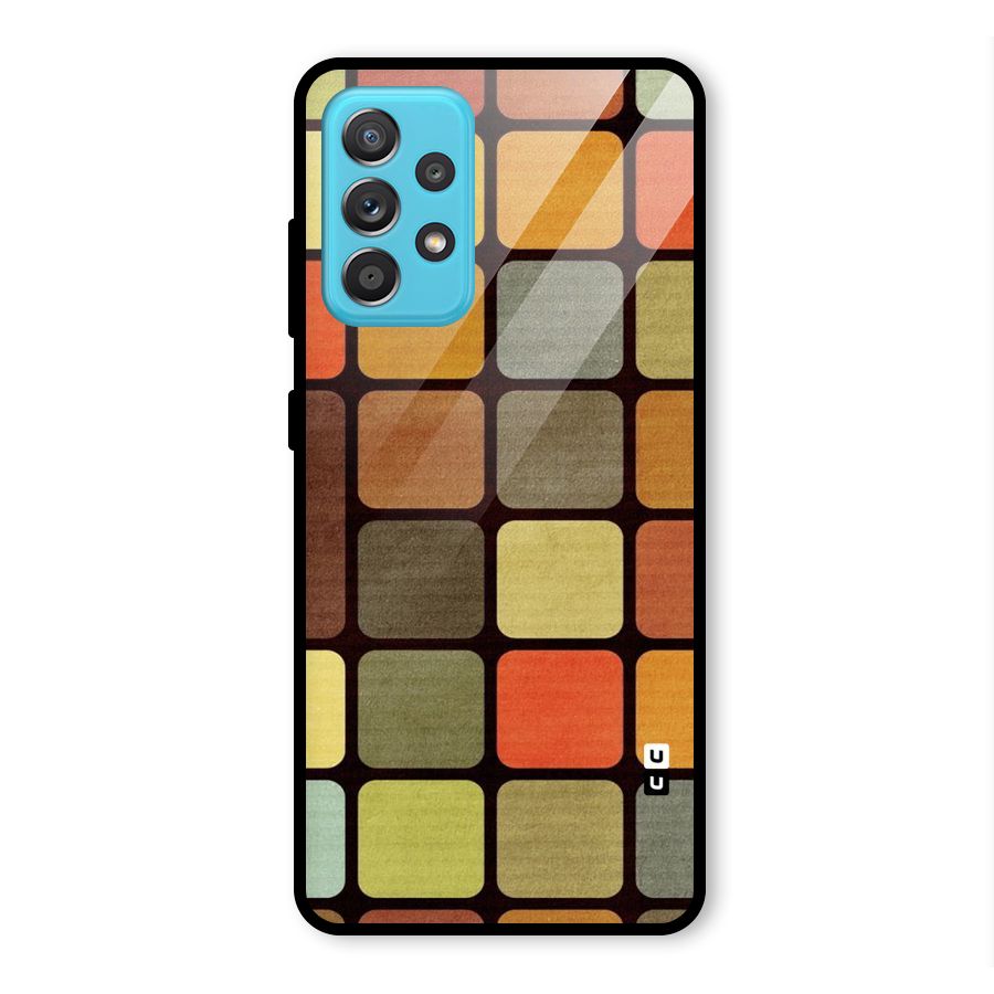 Vintage Boxes Glass Back Case for Galaxy A52s 5G