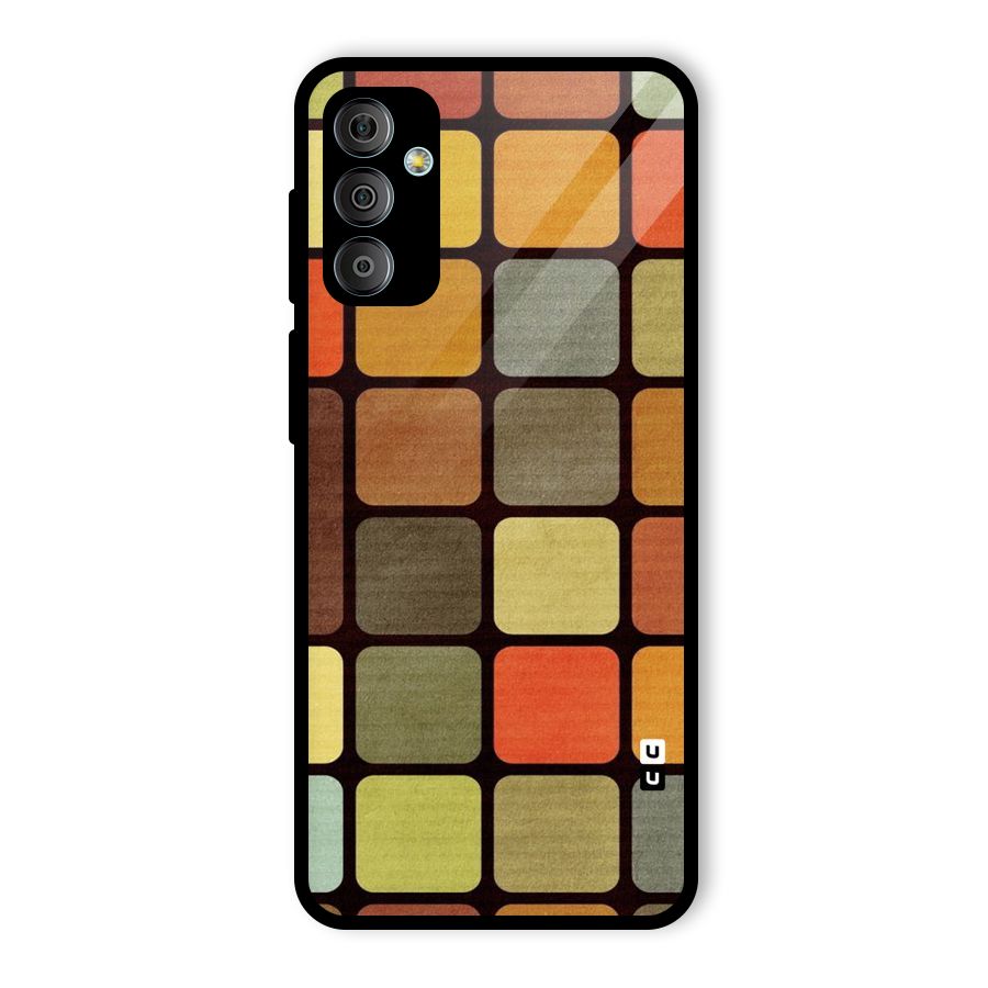 Vintage Boxes Glass Back Case for Galaxy F23