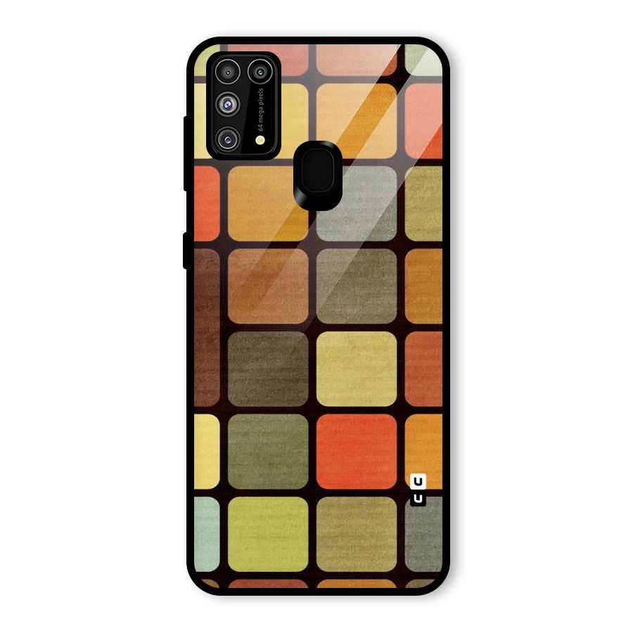 Vintage Boxes Glass Back Case for Galaxy F41