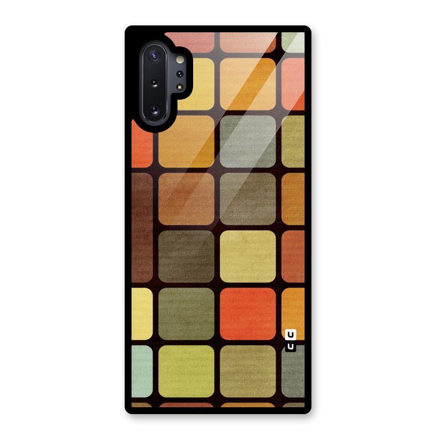 Vintage Boxes Glass Back Case for Galaxy Note 10 Plus
