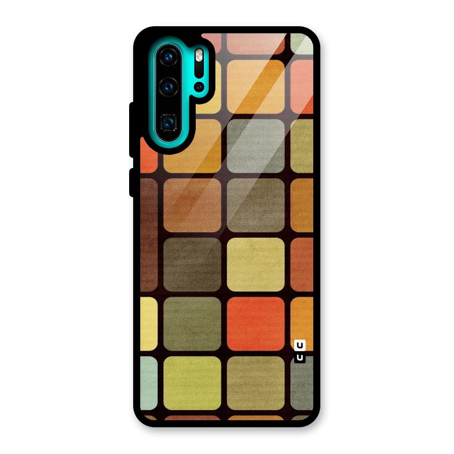 Vintage Boxes Glass Back Case for Huawei P30 Pro