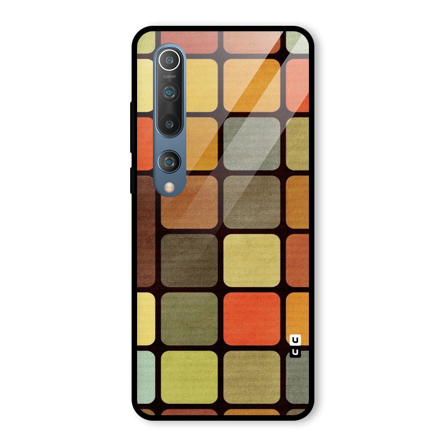 Vintage Boxes Glass Back Case for Mi 10