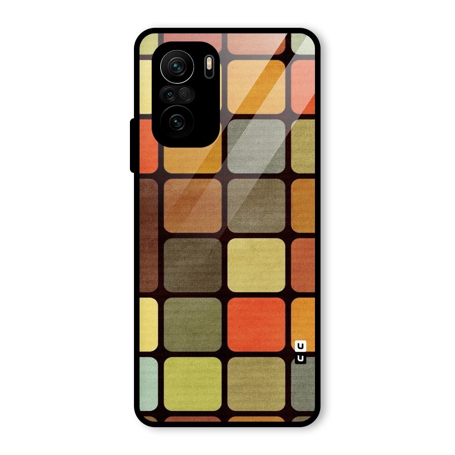 Vintage Boxes Glass Back Case for Mi 11X Pro