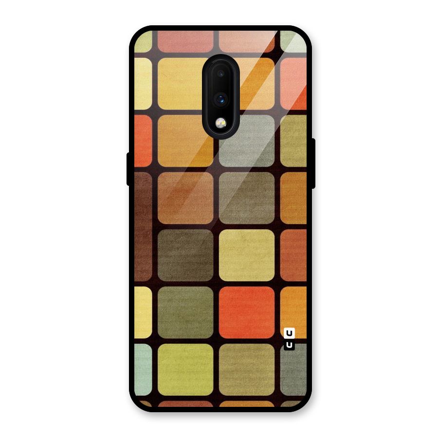 Vintage Boxes Glass Back Case for OnePlus 7