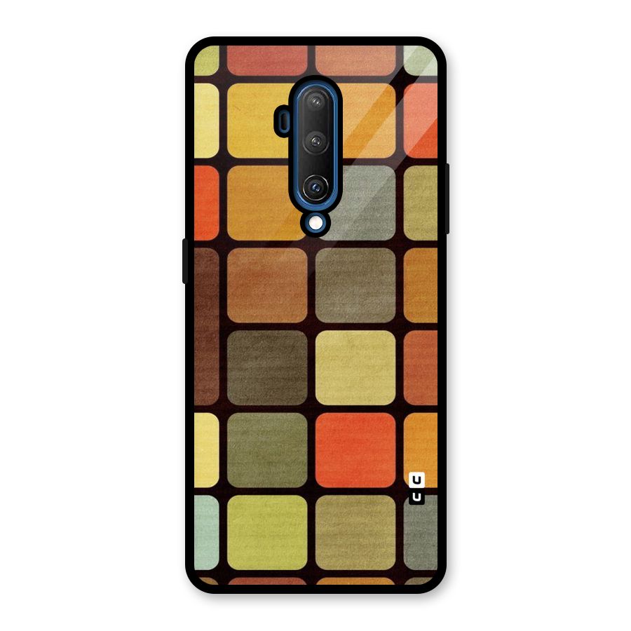 Vintage Boxes Glass Back Case for OnePlus 7T Pro