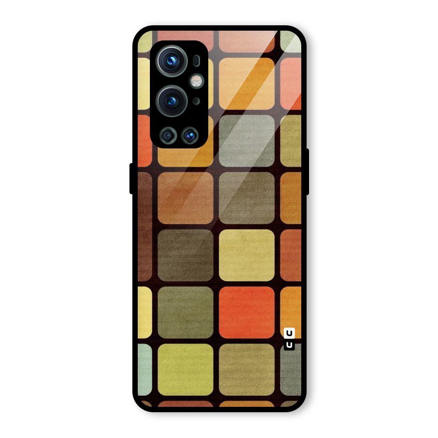 Vintage Boxes Glass Back Case for OnePlus 9 Pro