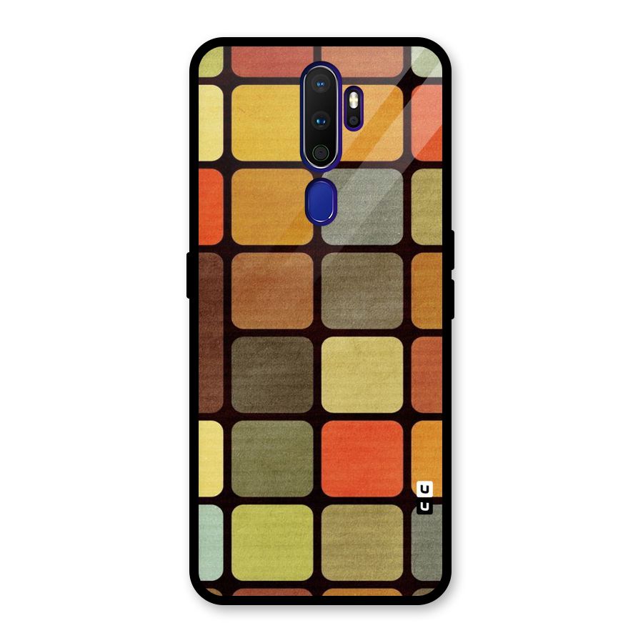 Vintage Boxes Glass Back Case for Oppo A9 (2020)