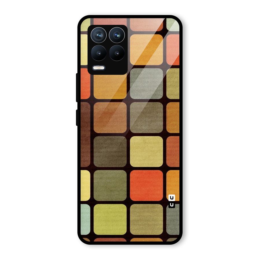 Vintage Boxes Glass Back Case for Realme 8 Pro