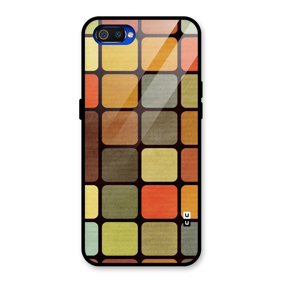 Vintage Boxes Glass Back Case for Realme C2