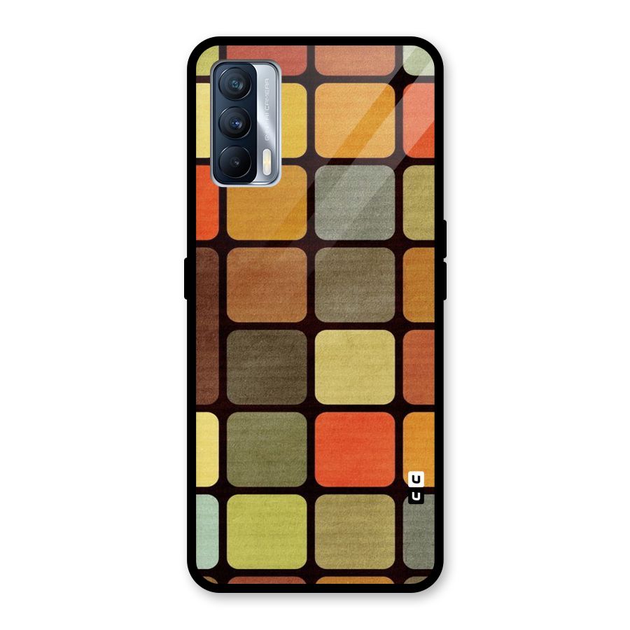 Vintage Boxes Glass Back Case for Realme X7