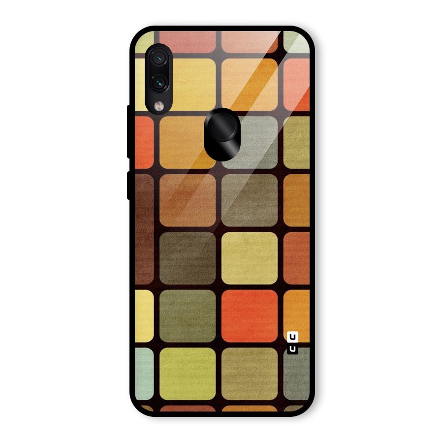 Vintage Boxes Glass Back Case for Redmi Note 7 Pro