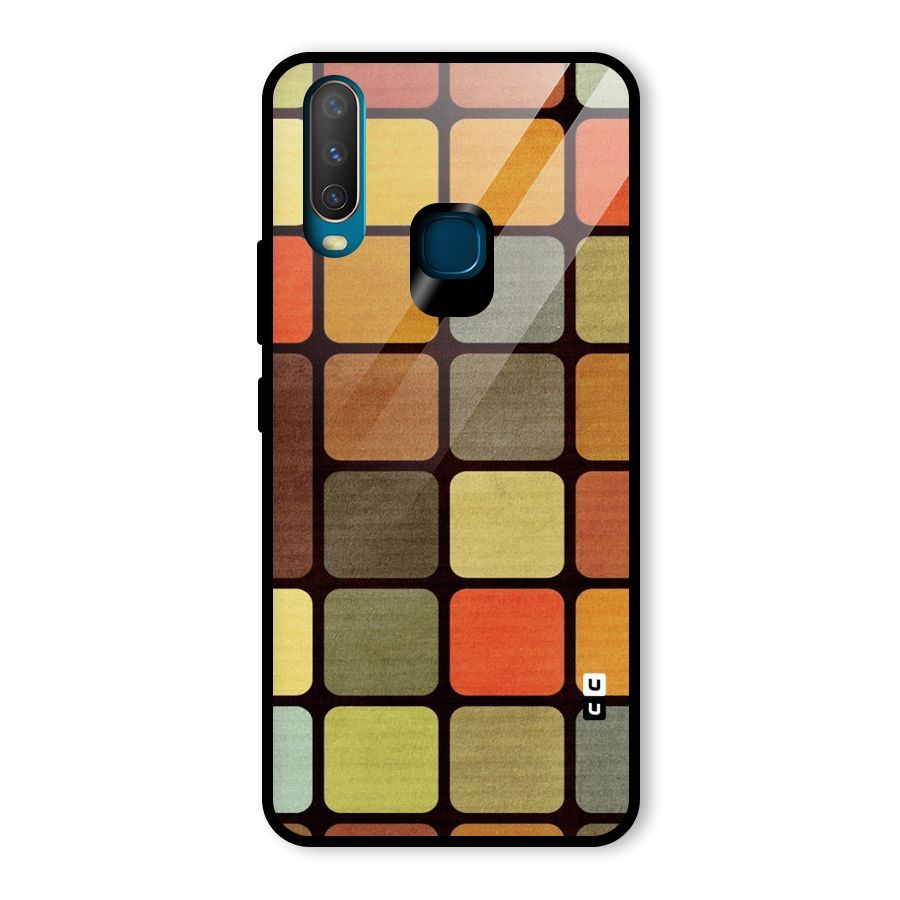 Vintage Boxes Glass Back Case for Vivo U10
