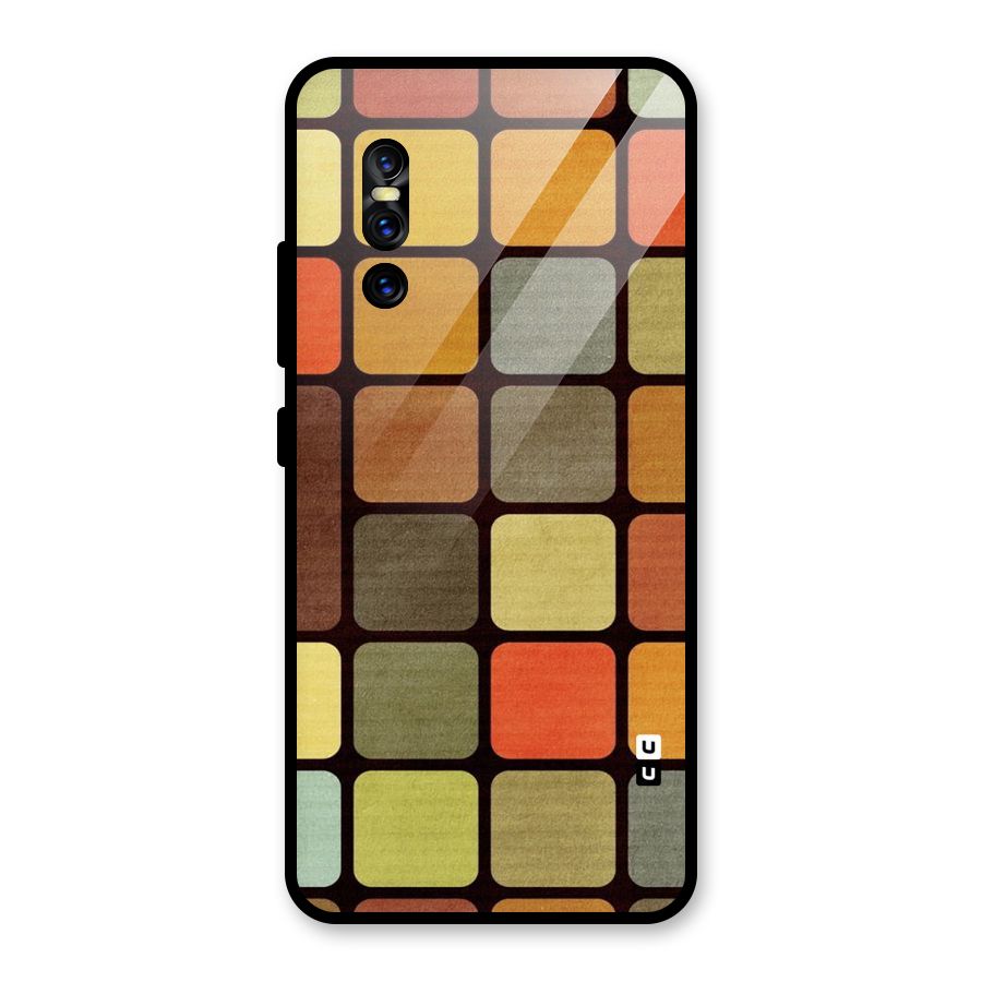 Vintage Boxes Glass Back Case for Vivo V15 Pro