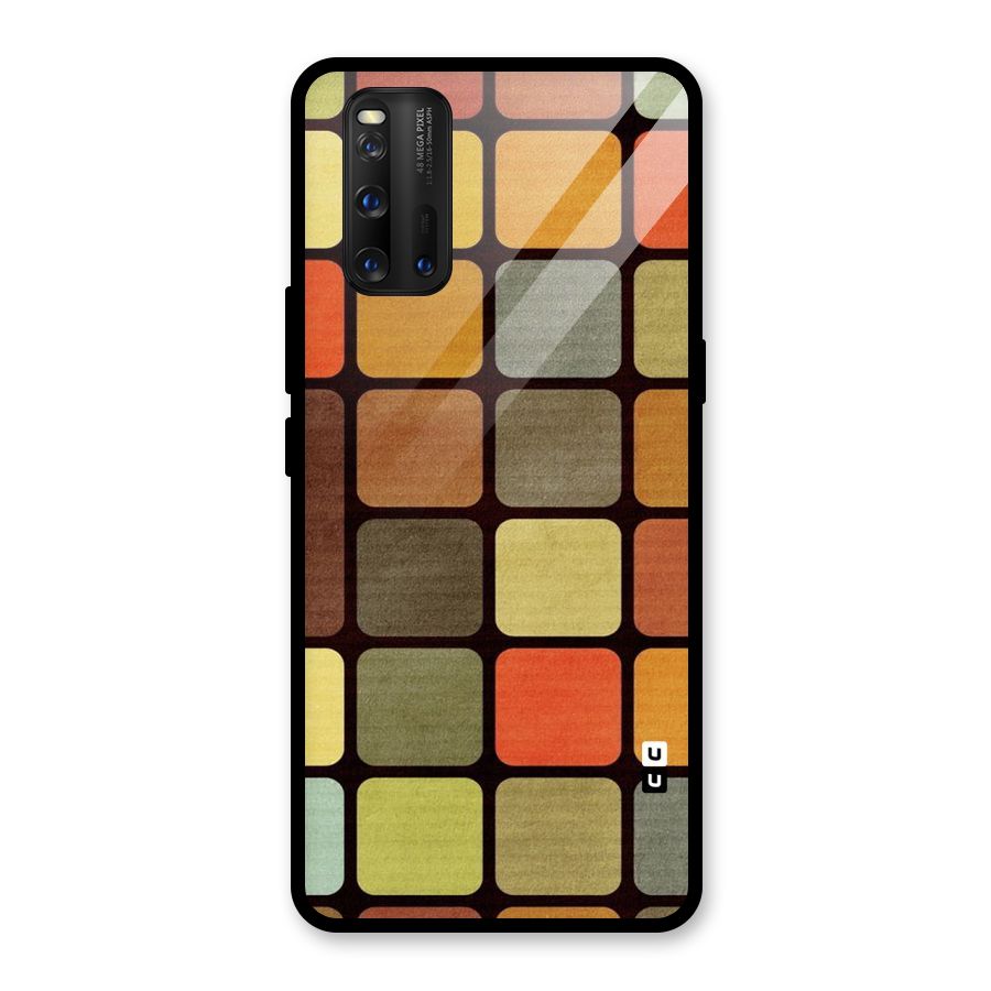 Vintage Boxes Glass Back Case for Vivo iQOO 3