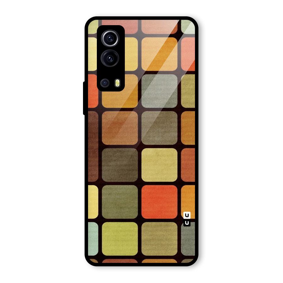 Vintage Boxes Glass Back Case for Vivo iQOO Z3