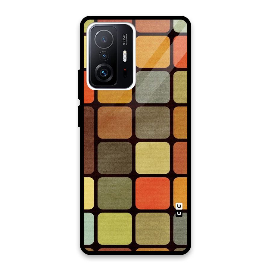 Vintage Boxes Glass Back Case for Xiaomi 11T Pro