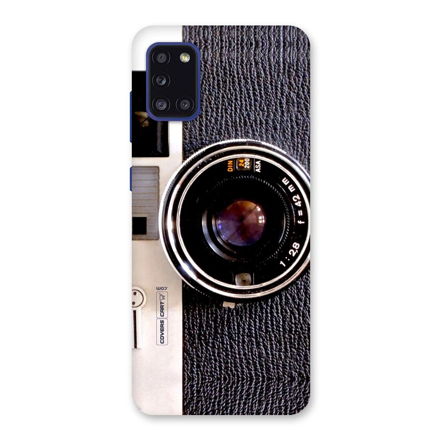 Vintage Camera Back Case for Galaxy A31