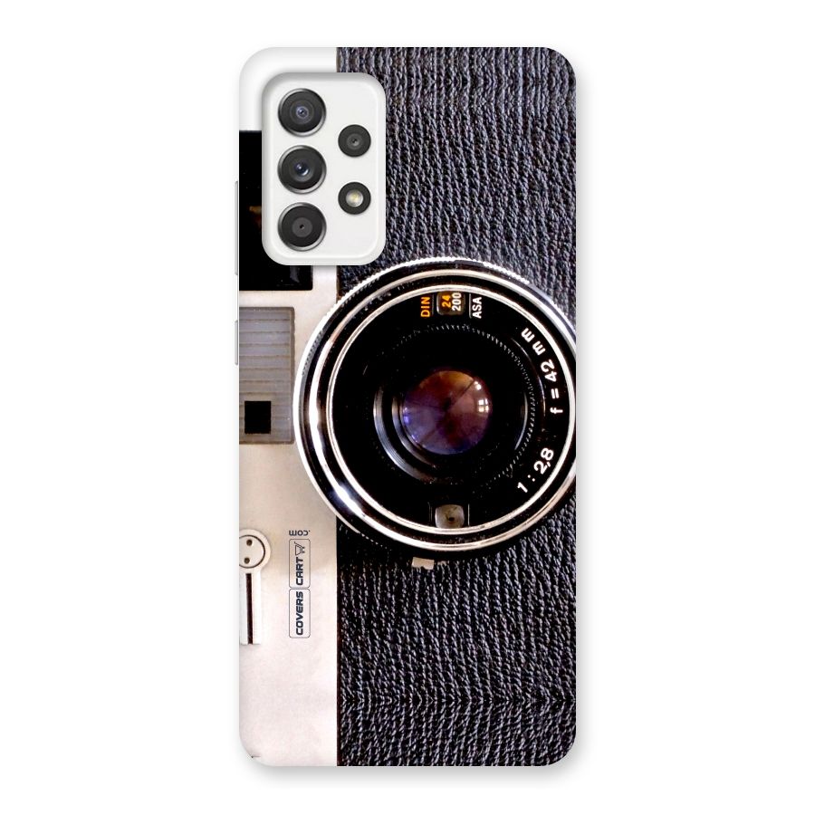 Vintage Camera Back Case for Galaxy A52