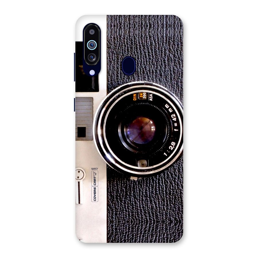 Vintage Camera Back Case for Galaxy A60