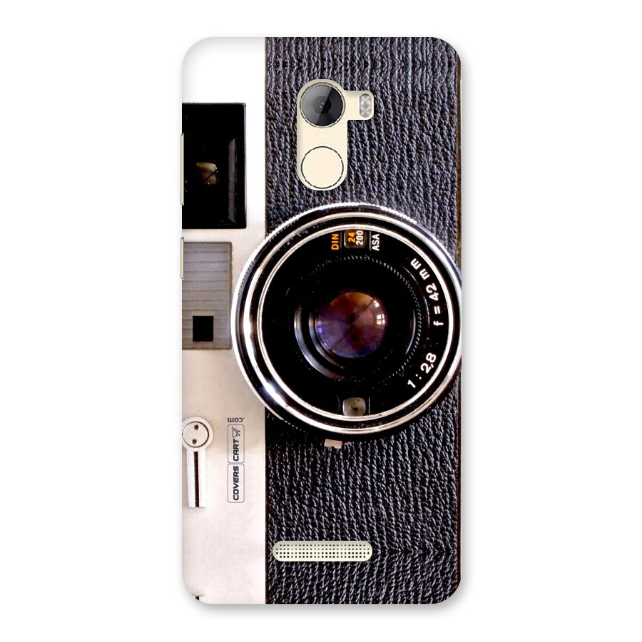 Vintage Camera Back Case for Gionee A1 LIte