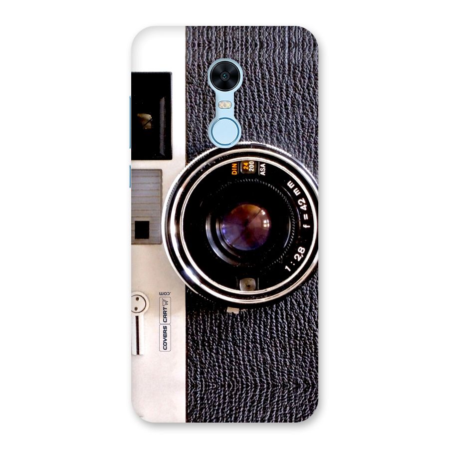 Vintage Camera Back Case for Redmi Note 5