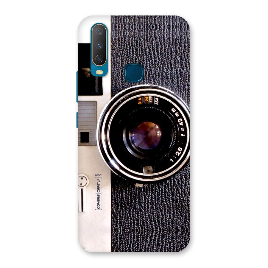 Vintage Camera Back Case for Vivo Y15