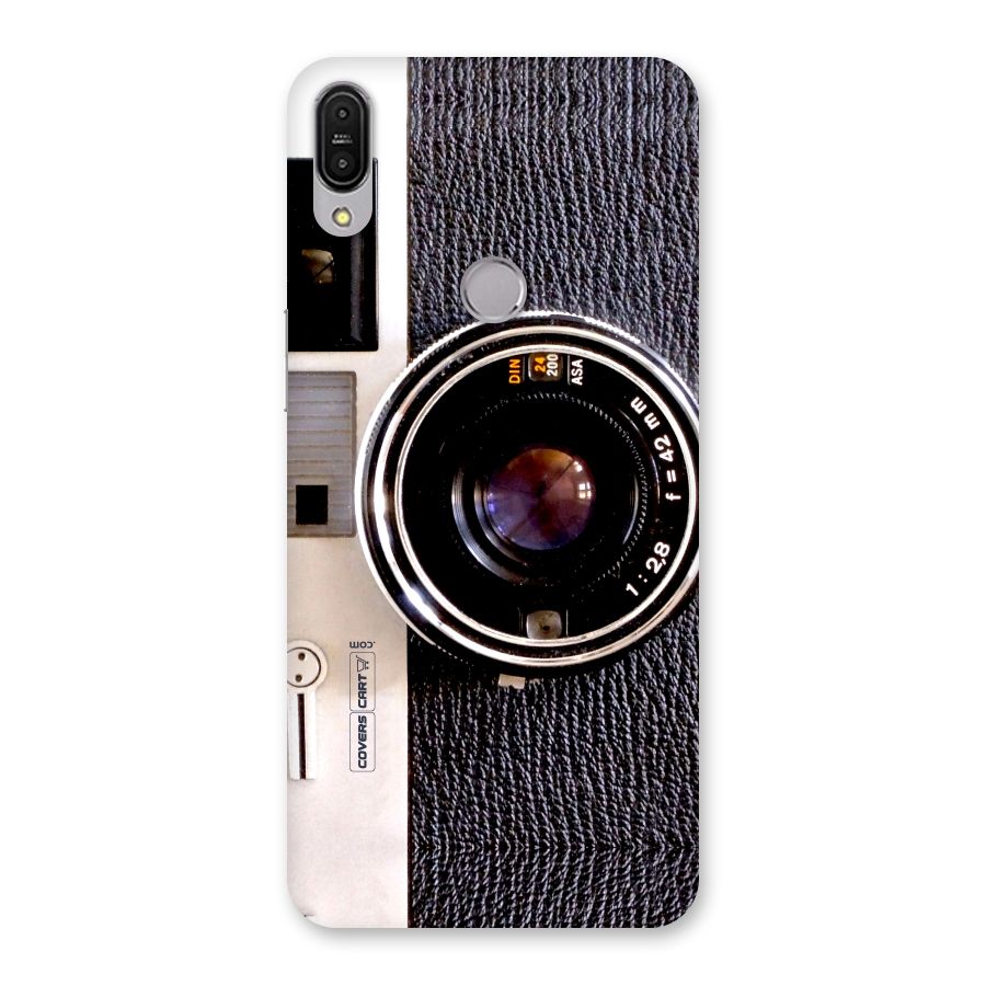 Vintage Camera Back Case for Zenfone Max Pro M1