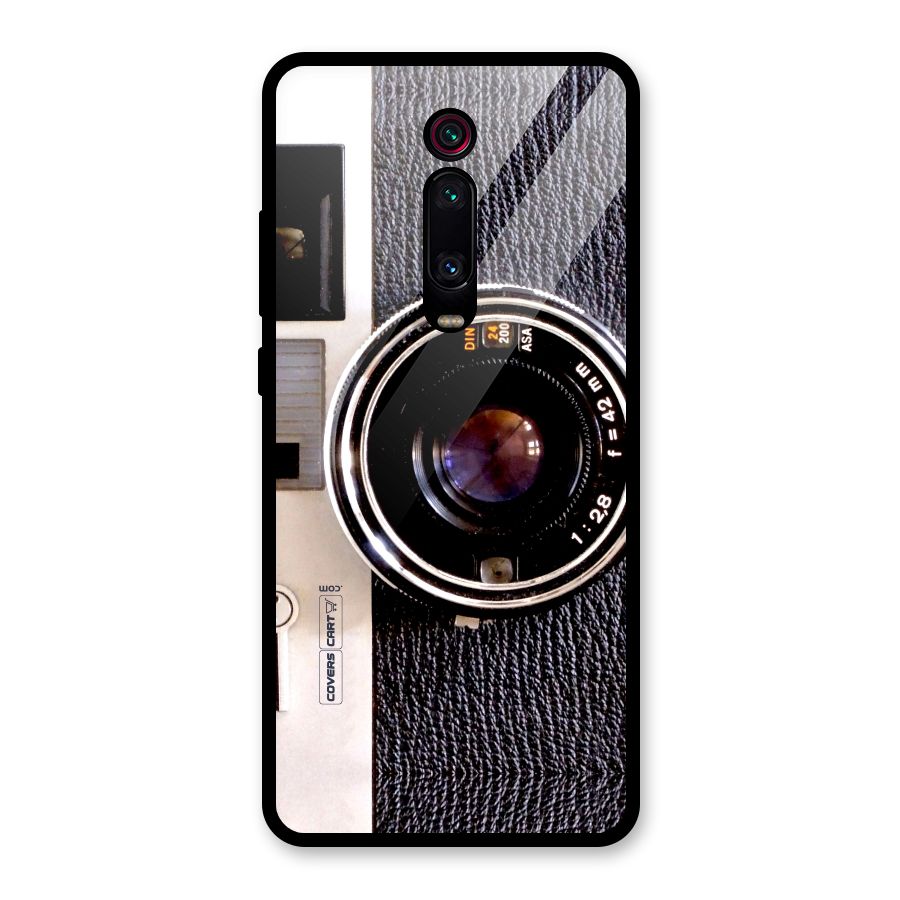 Vintage Camera Glass Back Case for Redmi K20 Pro