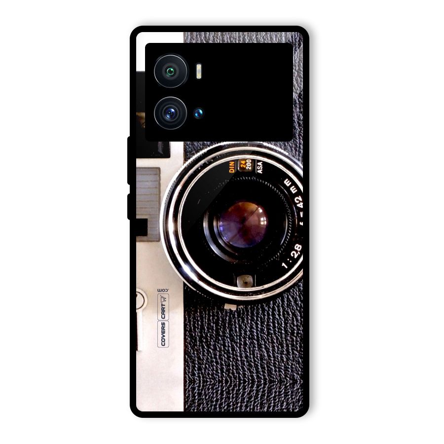 Vintage Camera Glass Back Case for Vivo iQOO 9 Pro