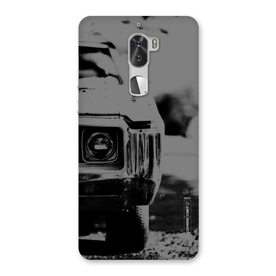 Vintage Car Black and White Back Case for Coolpad Cool 1