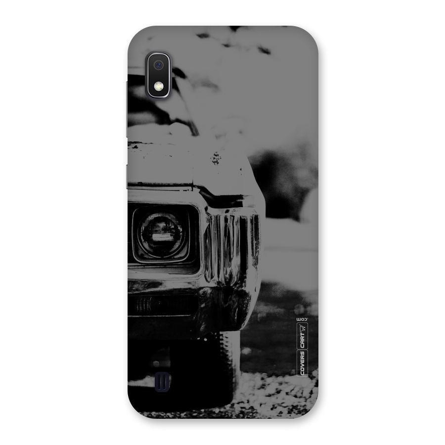 Vintage Car Black and White Back Case for Galaxy A10