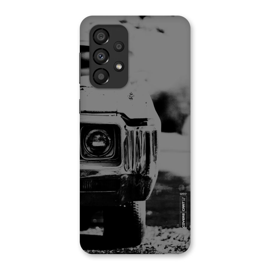 Vintage Car Black and White Back Case for Galaxy A33 5G