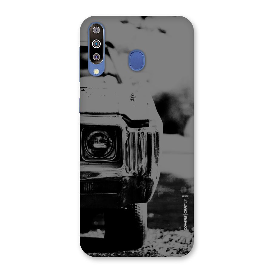 Vintage Car Black and White Back Case for Galaxy M30