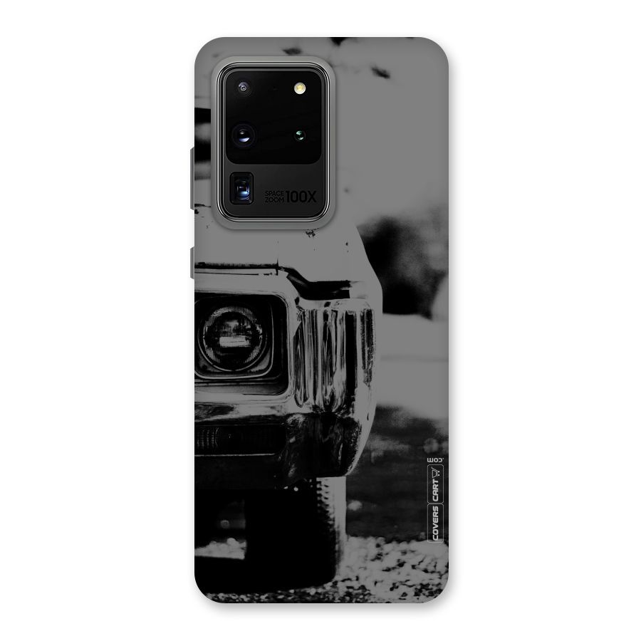 Vintage Car Black and White Back Case for Galaxy S20 Ultra