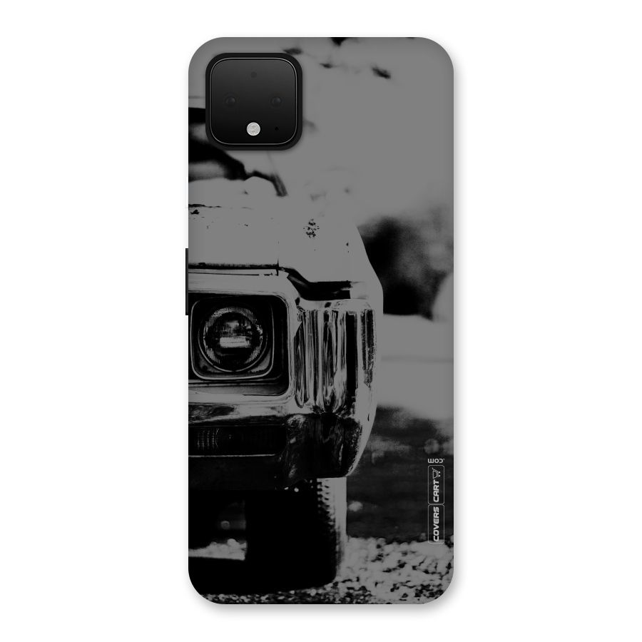 Vintage Car Black and White Back Case for Google Pixel 4 XL