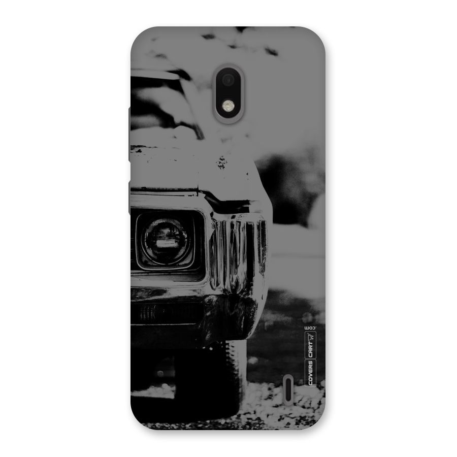 Vintage Car Black and White Back Case for Nokia 2.2