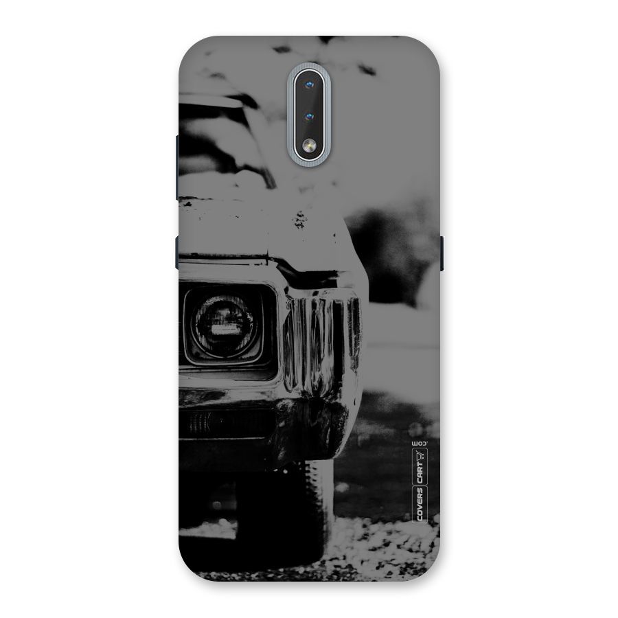 Vintage Car Black and White Back Case for Nokia 2.3